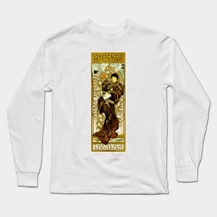 LORENZACCIO Theatre De La Renaissance Sarah Bernhardt by Alphonse Mucha Long Sleeve T-Shirt